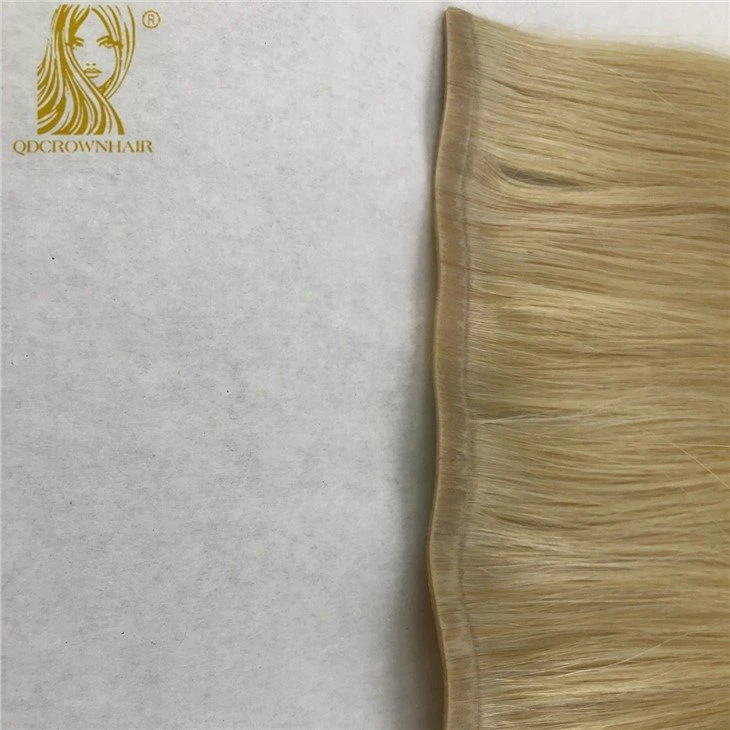 PU clip on hair